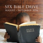 Bible Drive August-September 2016