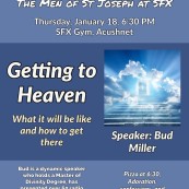Video Recording of January Men’s Night Talk “Getting to Heaven: What it will be like and how to get there”